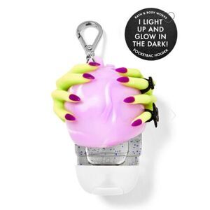 Bath & body works pocketbak holder light up witch hands crystal ball